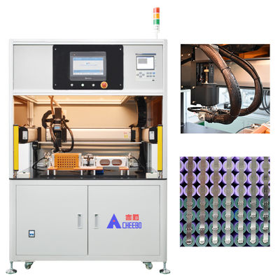 주문 원통 CNC 리튬 이온 전지 용접기 자동화 셀 사용 online manufacture