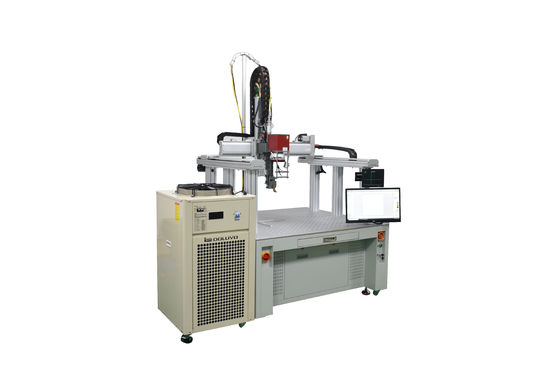 주문 자동 연속 휴대용 섬유 레이저 용접 기계 1000w 1500w 2kw 리?? 배터리 팩 online manufacture