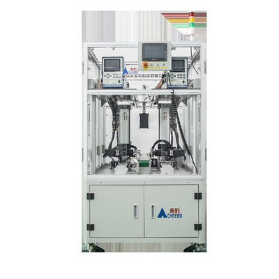 주문 완전 자동 실린더 배터리 쌍면 다 축 정밀 리?? 배터리 스팟 용접 기계 online manufacture
