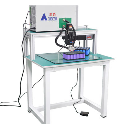 주문 60KG 정밀 배터리 팩 리?? 배터리를 위한 스팟 용접 기계 쉐이보 전기 트랜지스터 반 자동 online manufacture