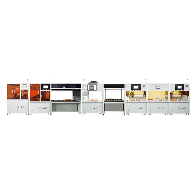 주문 리튬 배터리 팩 조립 라인 3000PCS/H 자동 생산 online manufacture