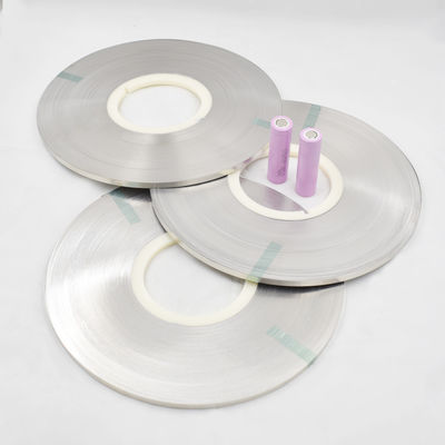 순수한 니켈 스트립 0.15mm X 10mm 99.96% 순수 니켈 테이프 시트 18650 & 21700 배터리