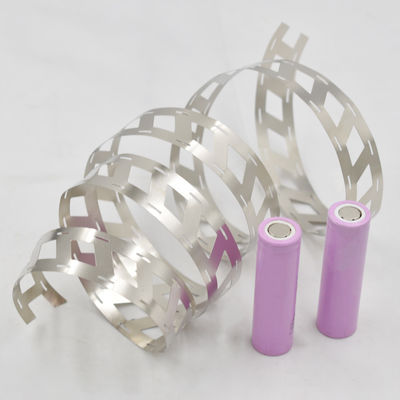0.1mm 0.15mm 0.2mm 두께 맞춤형 순수한 니켈 탭 18650 배터리 연결 니켈 잎